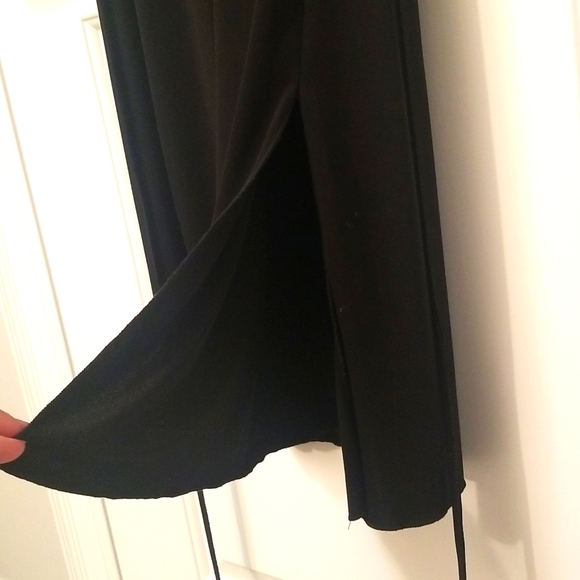 Morgan de Toi Black Dress Size M - Picture 8 of 8